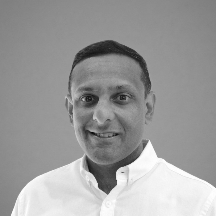 Portrait of Dr Kamal Bhagwan, specialist anaesthetist